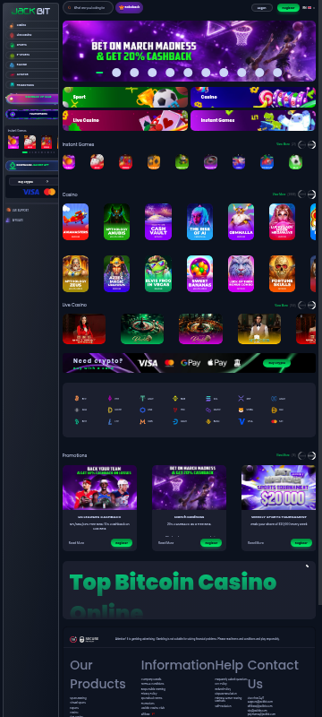 Jackbit Casino mobile screenshot